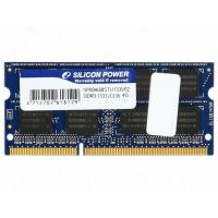 Модуль пам'яті для ноутбука SoDIMM DDR3 4GB 1333 MHz Silicon Power (SP004GBSTU133V02)