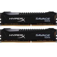 Модуль пам'яті для комп'ютера DDR4 8GB (2x4GB) 2800 MHz Savage Black Kingston Fury (ex.HyperX) (HX428C14SBK2/8)