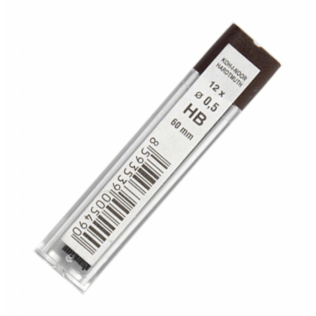 Грифель для механічного олівця Koh-i-Noor 4152.HB, 0.5 мм, 12шт (41520HB005PK) Грифель для механічного олівця Koh-i-Noor 4152.HB, 0.5 мм, 12шт (41520HB005PK)