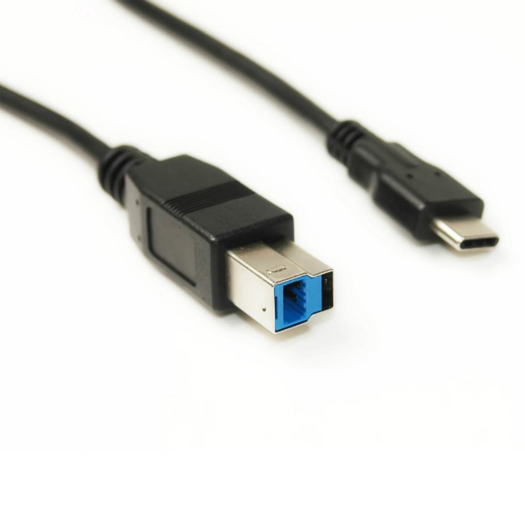 Кабель для принтера USB-C 3.0 to BM 1.5m PowerPlant (KD00AS1275)