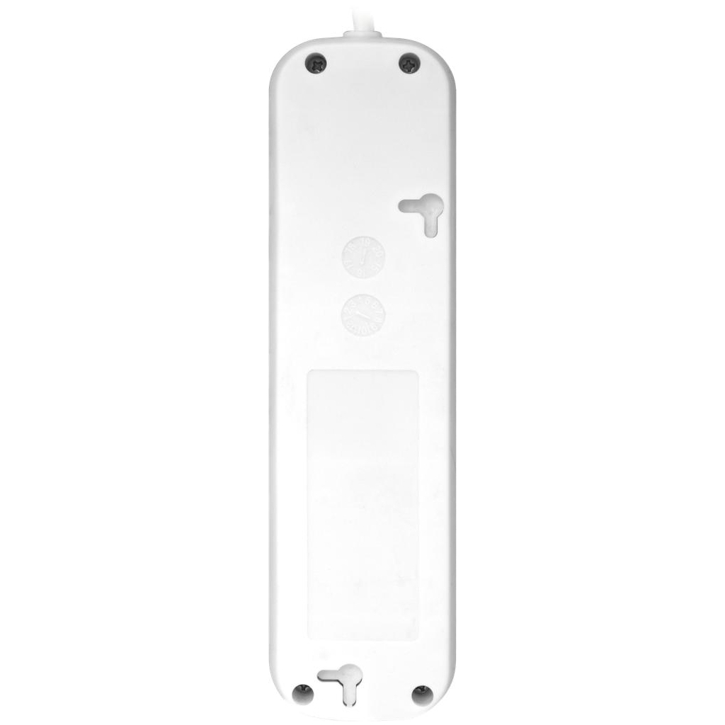 Мережевий подовжувач Defender S350 5.0 m 3 роз switch white (99235)