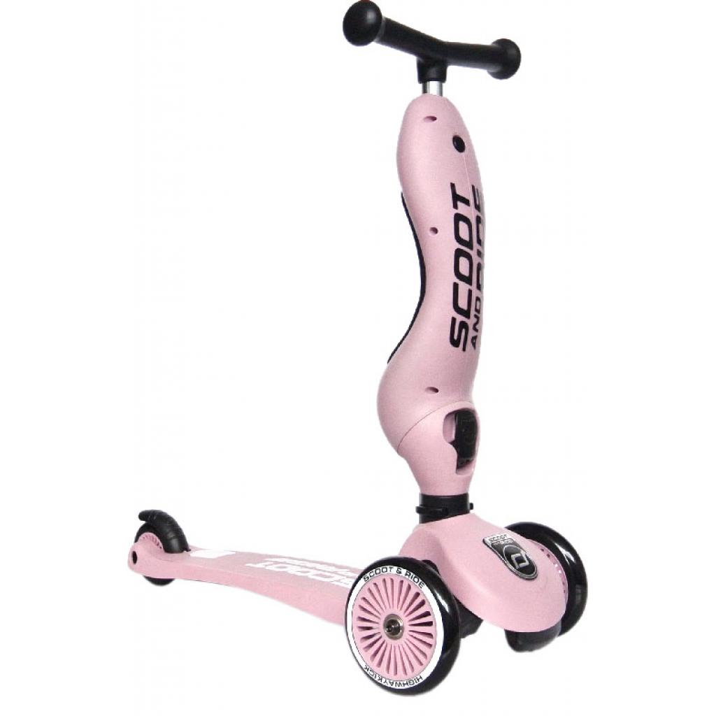 Самокат Scoot&Ride Highwaykick-1 Пастельно-рожевий (SR-160629-ROSE)