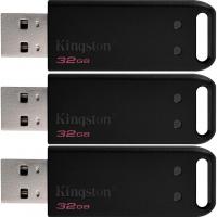 USB флеш накопичувач Kingston 3x32GB DataTraveler 20 USB 2.0 (DT20/32GB-3P)
