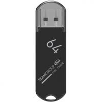 USB флеш накопичувач Team 64GB C182 Black USB 2.0 (TC18264GB01)