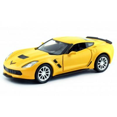Масштабна модель автомобіля Uni-Fortune CHEVROLET CORVETTE C7 жовтий (554039М(С))