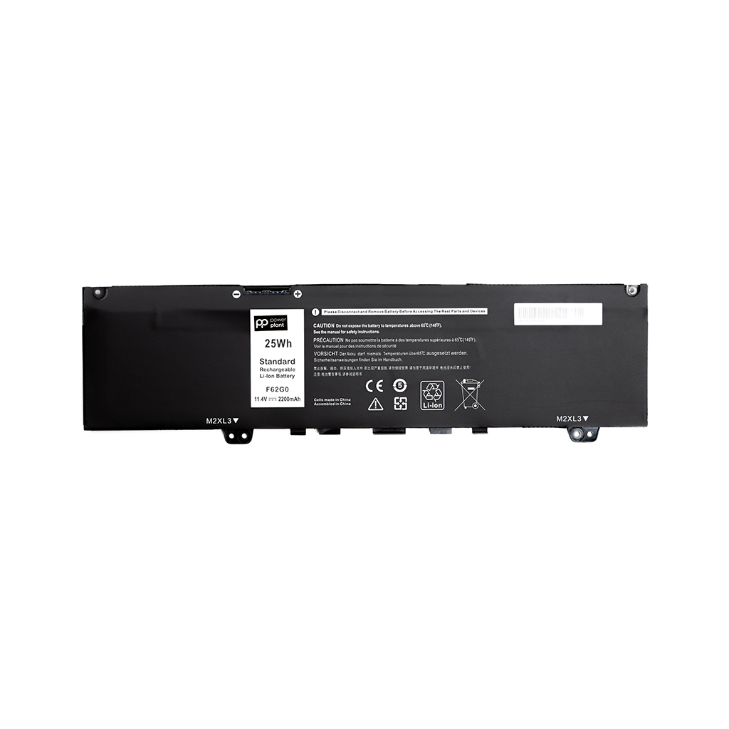 Акумулятор до ноутбука DELL Inspiron 13 5370 (F62G0) 11.4V 2200mAh PowerPlant (NB441518) Акумулятор до ноутбука DELL Inspiron 13 5370 (F62G0) 11.4V 2200mAh PowerPlant (NB441518)