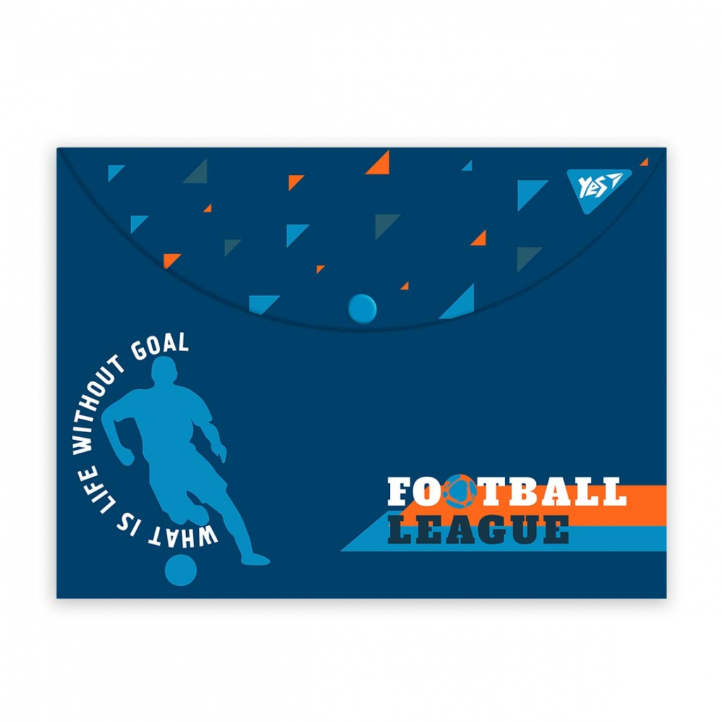 Папка - конверт Yes на кнопці А4 Football (492027) Папка - конверт Yes на кнопці А4 Football (492027)