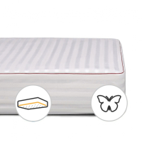 Mattress pad MirSon DeLuxe silk 551 80x190 cm (2200000385697)
