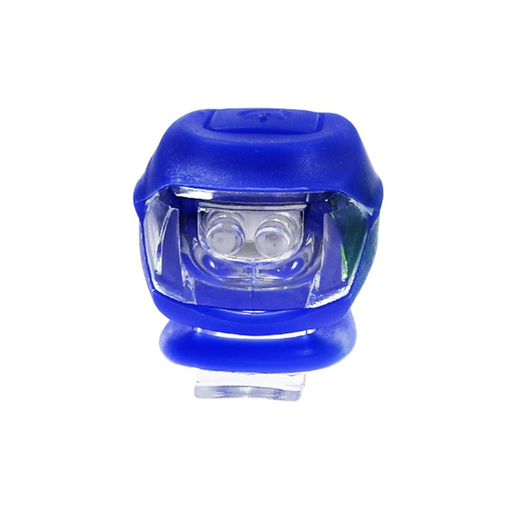 Комплект велофар Good Bike Silicone LED Blue (92325Blue-IS)