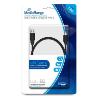 Дата кабель USB 3.0 AM to Type-C 1.2m Mediarange (MRCS160)