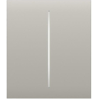 Overhead panel Ajax CenterButton 2-gang/oyster