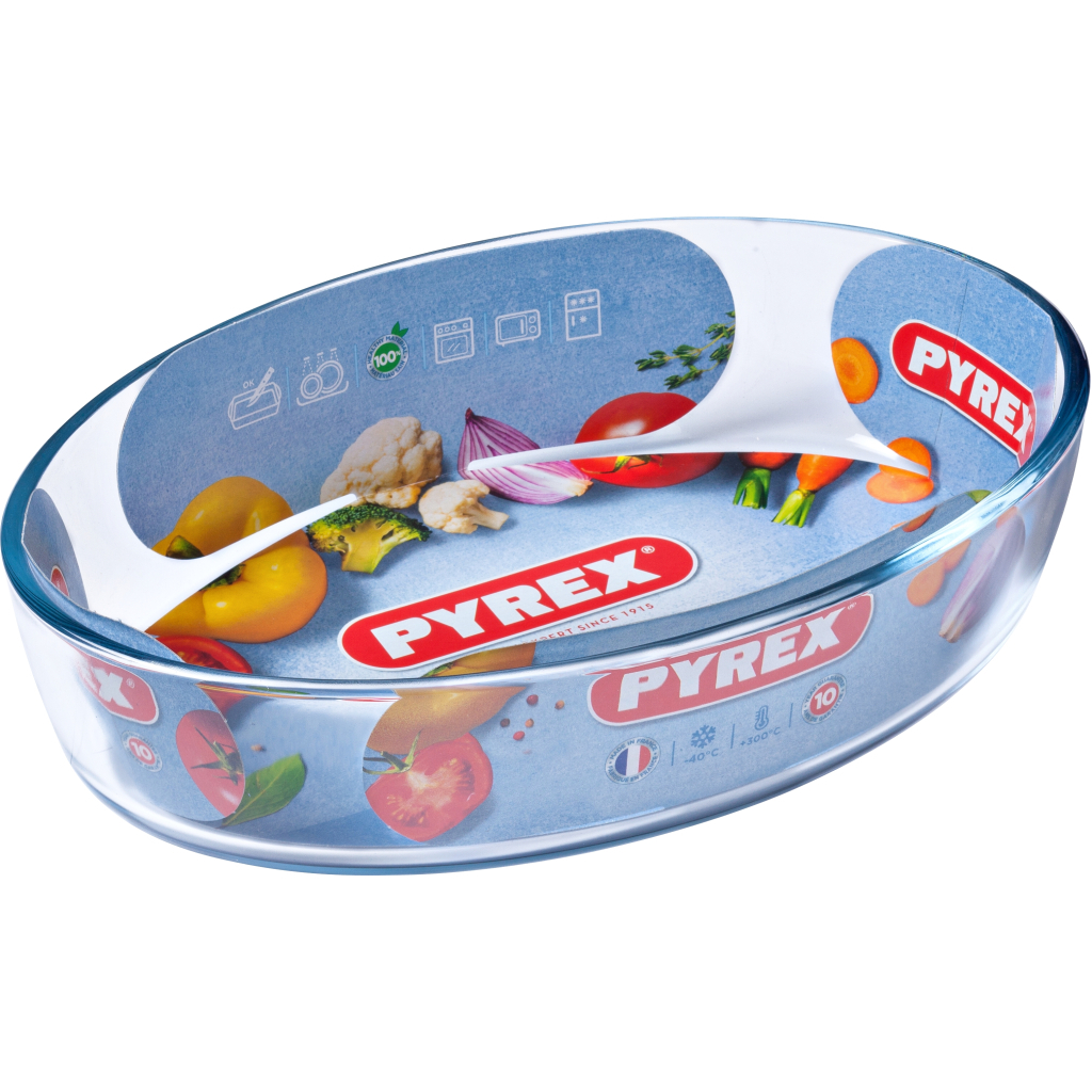 Форма для випікання Pyrex Essentials овальна 25 х 17 х 6 см 1,6 л (222B000/8046)