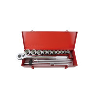Set of tools KING TONY 3/4" 14 pcs. 12-sided (6014MR)