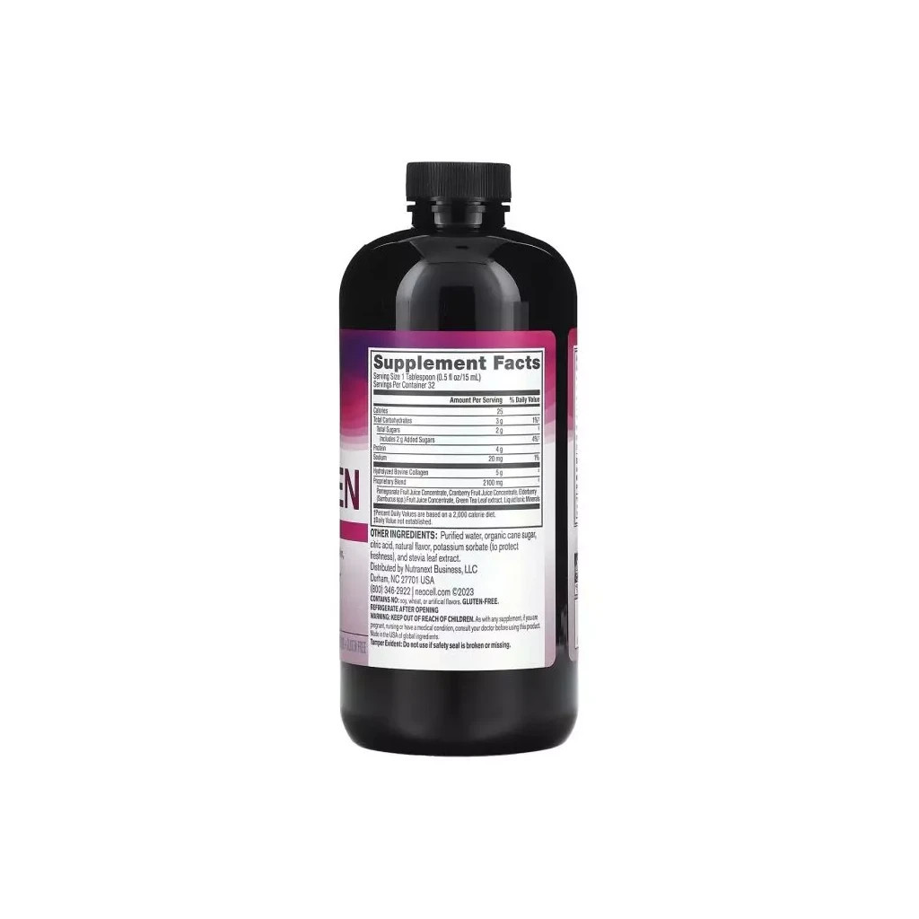 Вітамінно-мінеральний комплекс Neocell Рідкий Колаген типу 1 та 3, Смак Гранату, Collagen Type 1 & 3 Liquid, (NEL-13295) Вітамінно-мінеральний комплекс Neocell Рідкий Колаген типу 1 та 3, Смак Гранату, Collagen Type 1 & 3 Liquid, (NEL-13295)