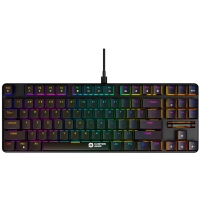 Клавіатура Canyon Cometstrike GK-50 RGB TKL USB UA Black (CND-SKB50-US)