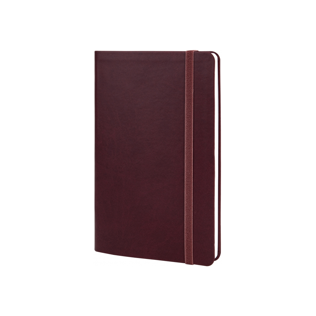 Книга записна Optima А5 VIVELLA, м’яка обкладинка, гумка, білий блок лінія, бордо (O27104-18) Книга записна Optima А5 VIVELLA, м’яка обкладинка, гумка, білий блок лінія, бордо (O27104-18)