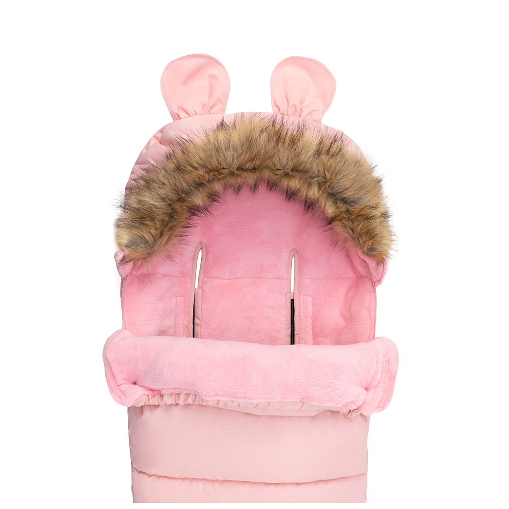 Зимовий конверт MoMi Sleeping bag pink (AKCE00033)