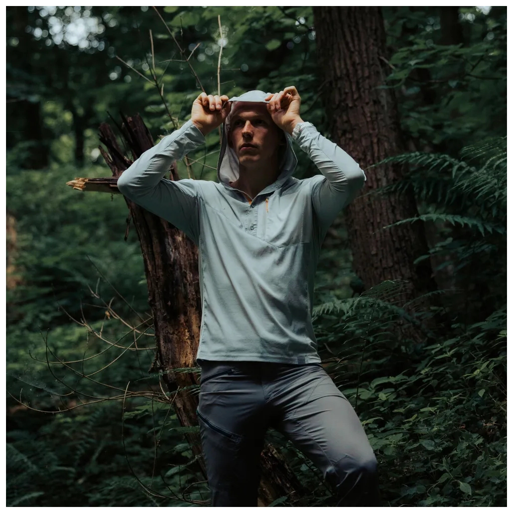 Сорочка Turbat Maya Hood Trek Mns glacier gray - M - сірий/сірий (012.004.4174)