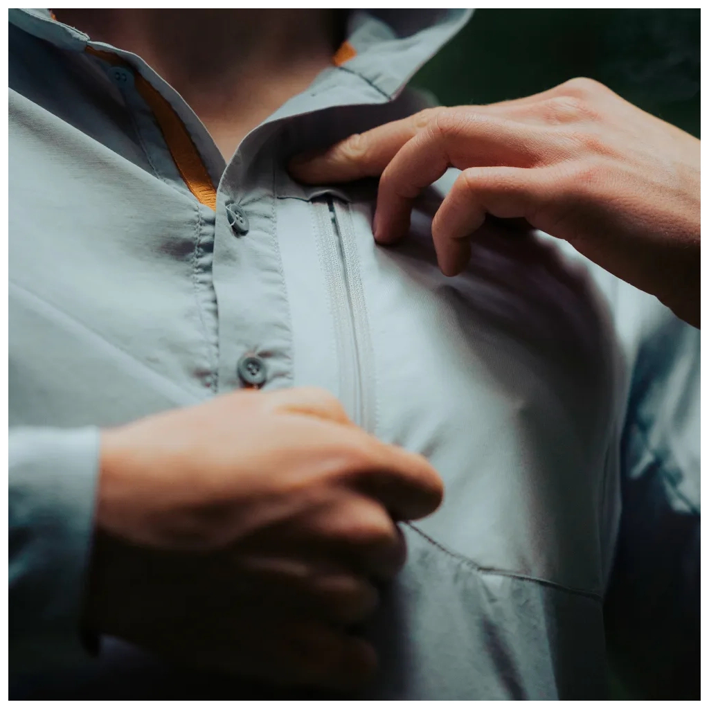 Сорочка Turbat Maya Hood Trek Mns glacier gray - M - сірий/сірий (012.004.4174)