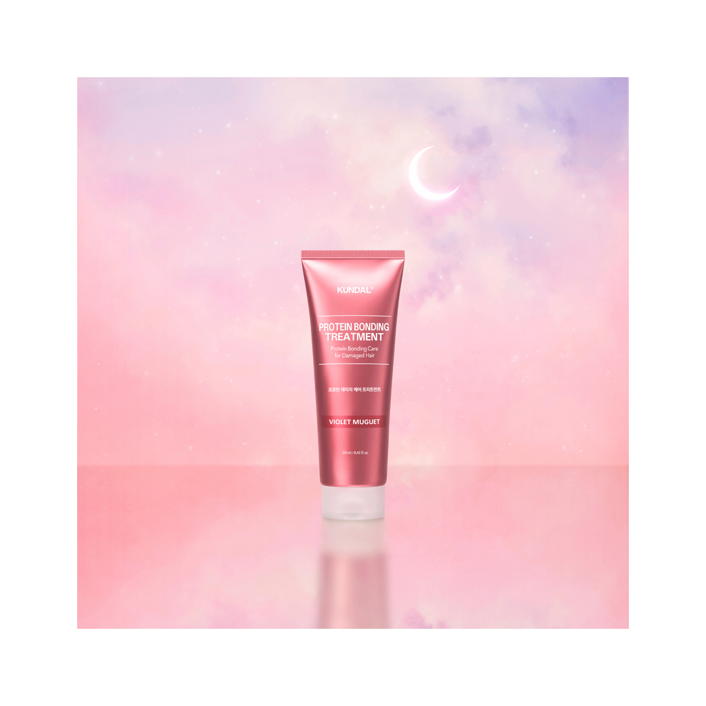 Маска для волосся Kundal Protein Bonding Treatment Violet Muguet 250 мл (8809809429751)
