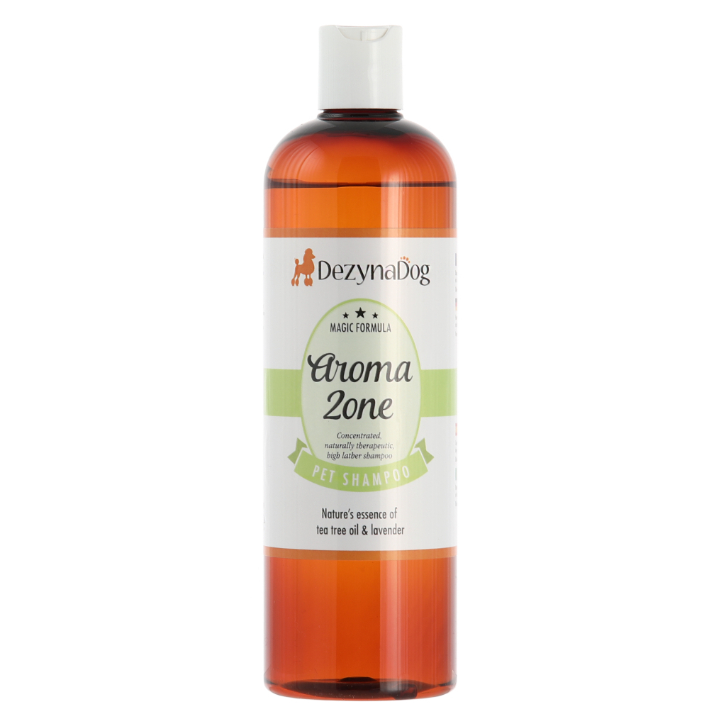 Шампунь для тварин Dezynadog Aromazone Therapeutic лікувальний та заспокійливий з репелентною дією 500 мл (5052372015736)