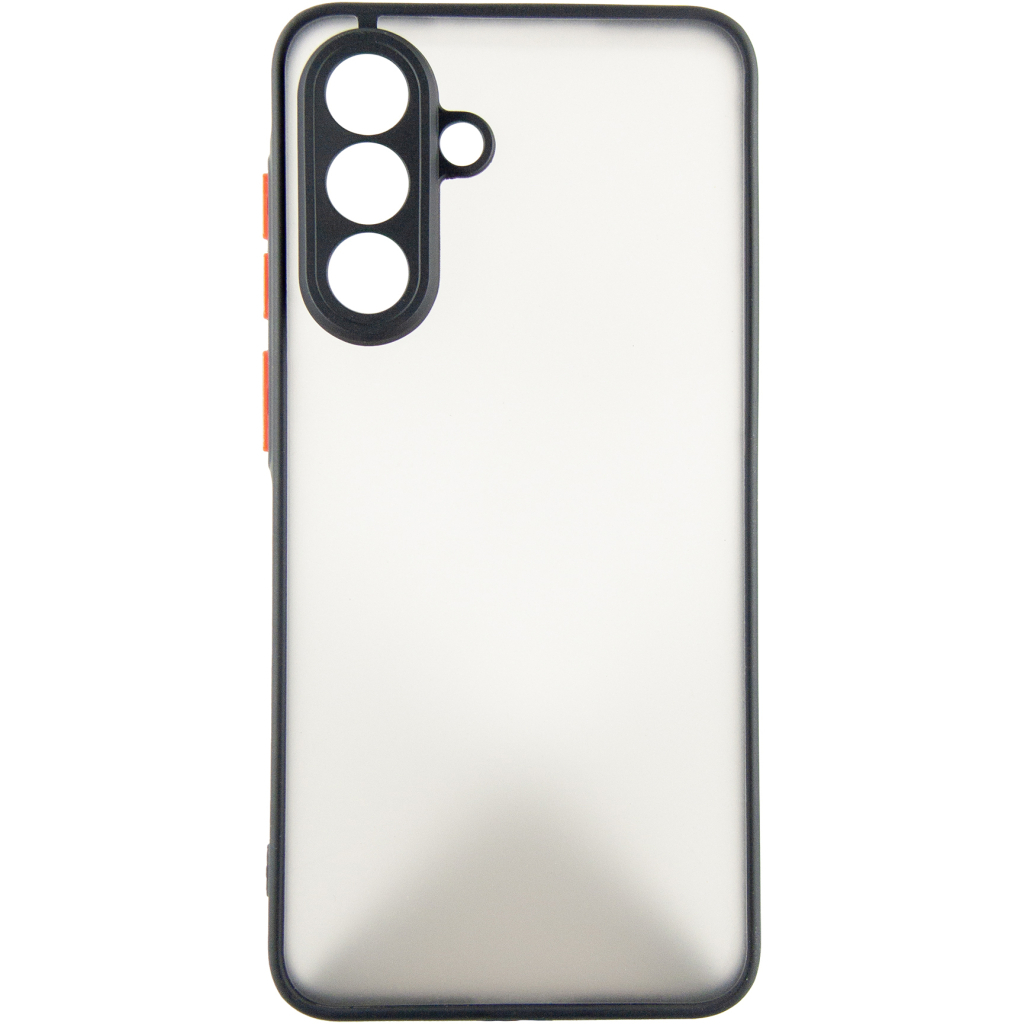Чохол до мобільного телефона Dengos Samsung Galaxy A36 Matte + glass 2pcs (Black) (DG-CTG2P-15)