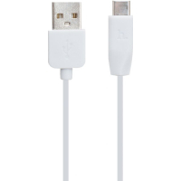 Дата кабель USB 2.0 AM to USB-C 1.0m 3A PVC X1 white HOCO (6957531032045)