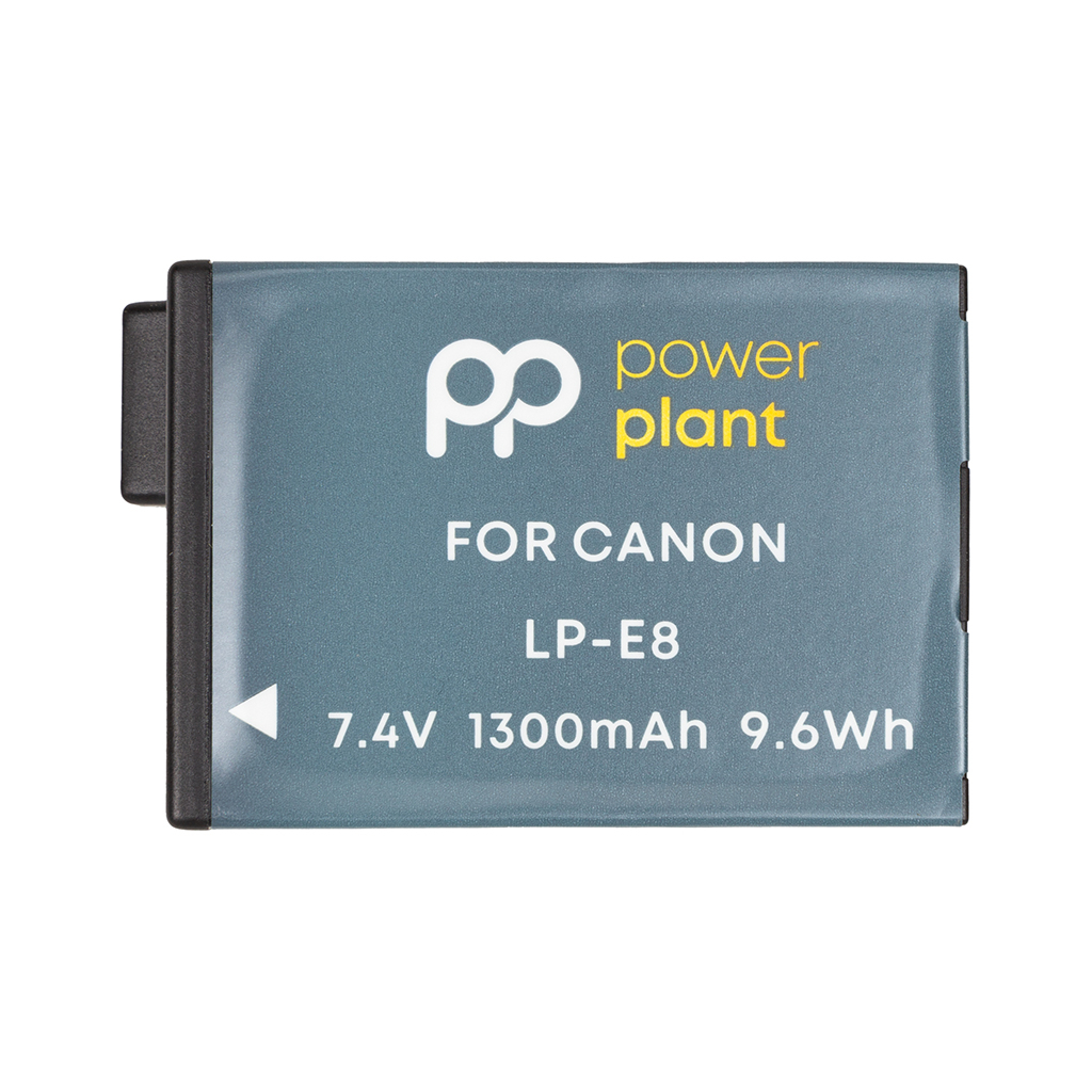 Акумулятор до фото/відео PowerPlant Canon LP-E8H 1300mAh (CB971244) Акумулятор до фото/відео PowerPlant Canon LP-E8H 1300mAh (CB971244)