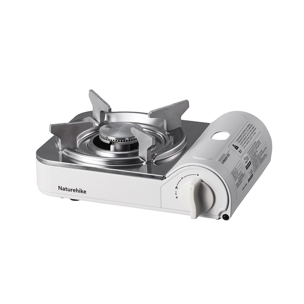 Портативна газова плитка Naturehike CNK2350CF016, біла (6927595754627)