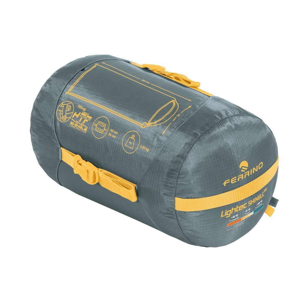 Спальний мішок Ferrino Lightech Shingle SQ -2°C Green Right (86266QVVD) (931763)