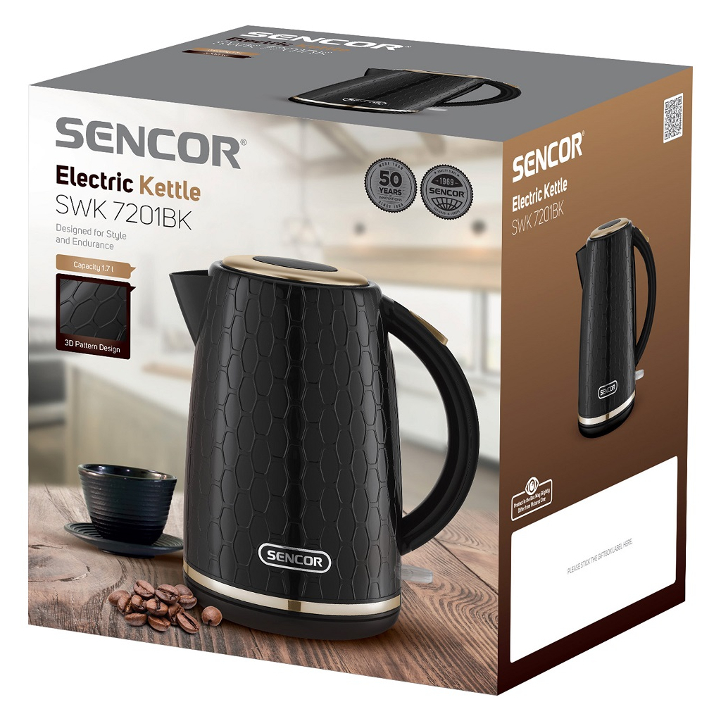 Електрочайник Sencor SWK 7201BK (SWK7201BK) Електрочайник Sencor SWK 7201BK (SWK7201BK)