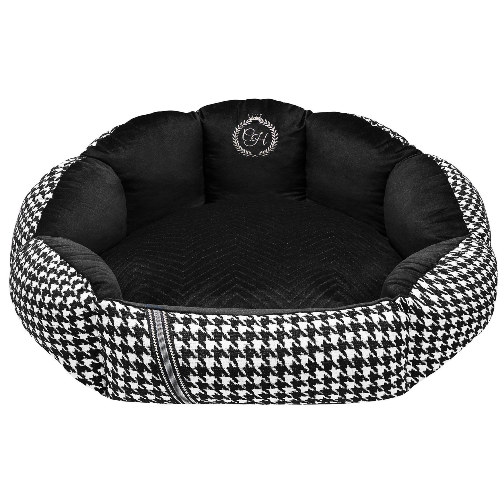 Лежак для тварин Chloe's Home Positano S чорний (CLH3893)