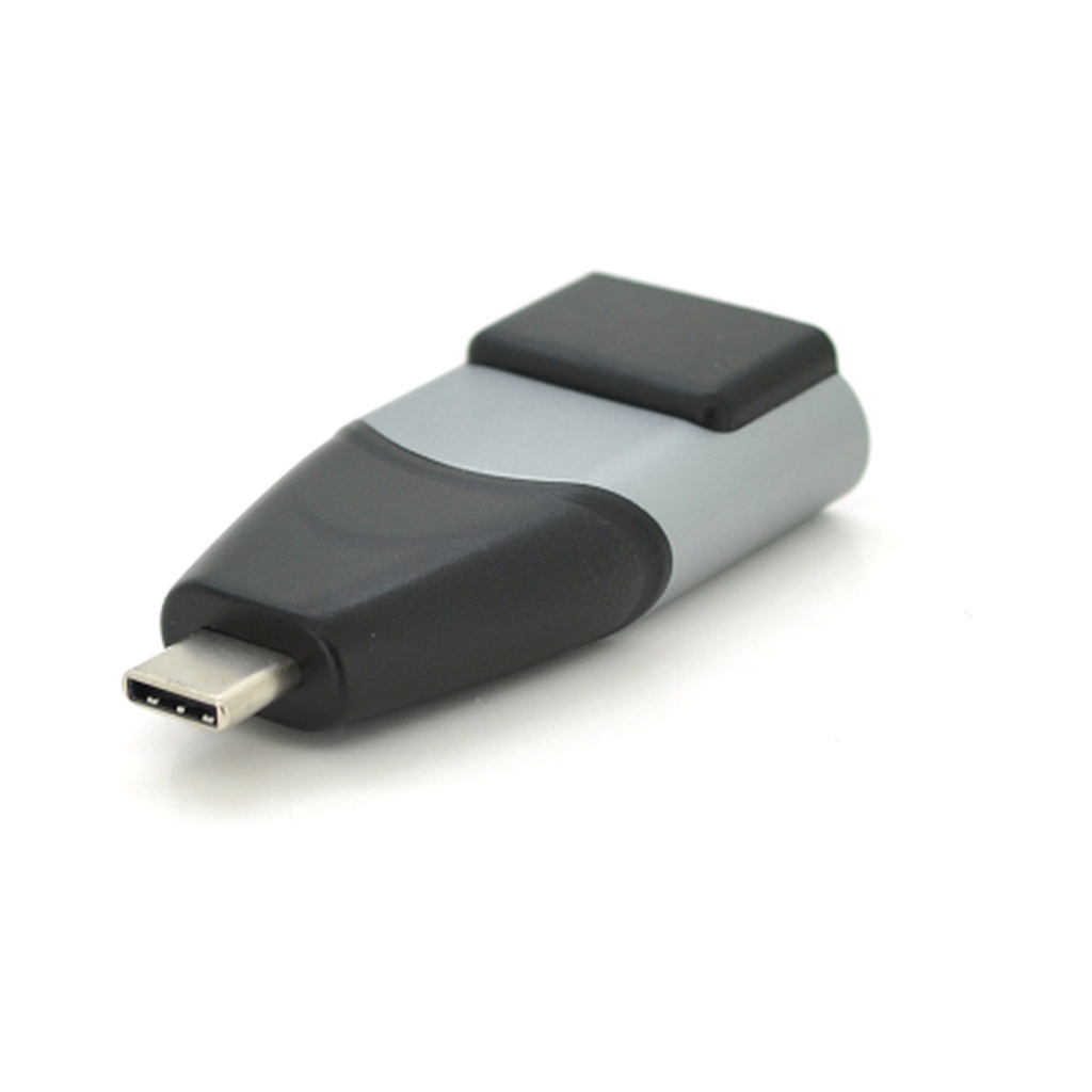 Перехідник USB-C M to VGA F black Voltronic (YT-A-Type-C(M)/VGA(F)-B/27017) Перехідник USB-C M to VGA F black Voltronic (YT-A-Type-C(M)/VGA(F)-B/27017)