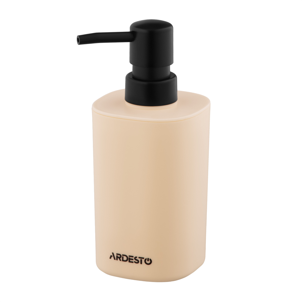 Набір для ванної кімнати Ardesto Vigor 3 предмети Бежевий 380 мл (ARHB3106MB)