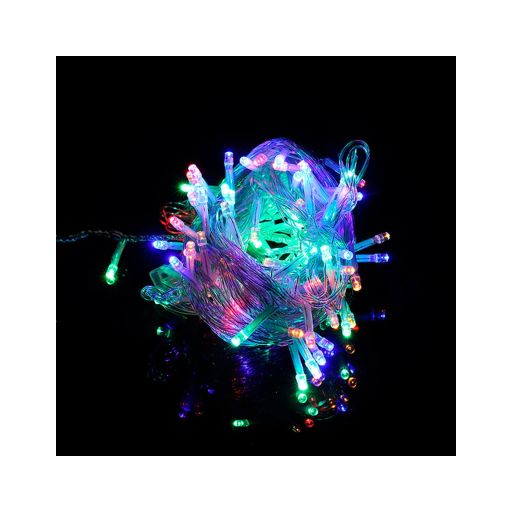 Гірлянда Voltronic Діод Mix Color 300 LED, 30 м, 8 режимів, прозора (Garl-300LED-30mMix) Гірлянда Voltronic Діод Mix Color 300 LED, 30 м, 8 режимів, прозора (Garl-300LED-30mMix)