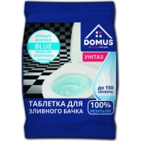 Toilet cleaner Domus Blue Tablet for drain tank 50 g (4820098542000)