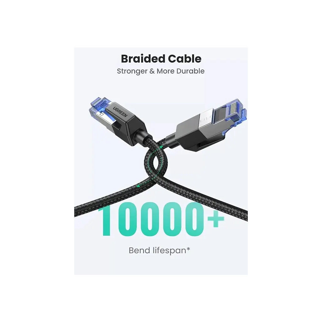 Патч-корд 5м, S/FTP cat 7 RJ-45 COPPER Ugreen (U_80433) Патч-корд 5м, S/FTP cat 7 RJ-45 COPPER Ugreen (U_80433)