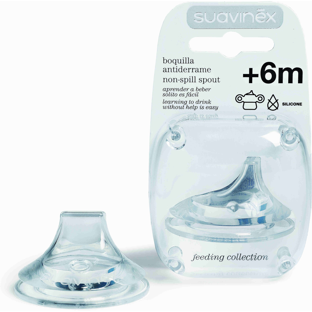 Соска Suavinex силіконова з носиком, +6 місяців (308504)