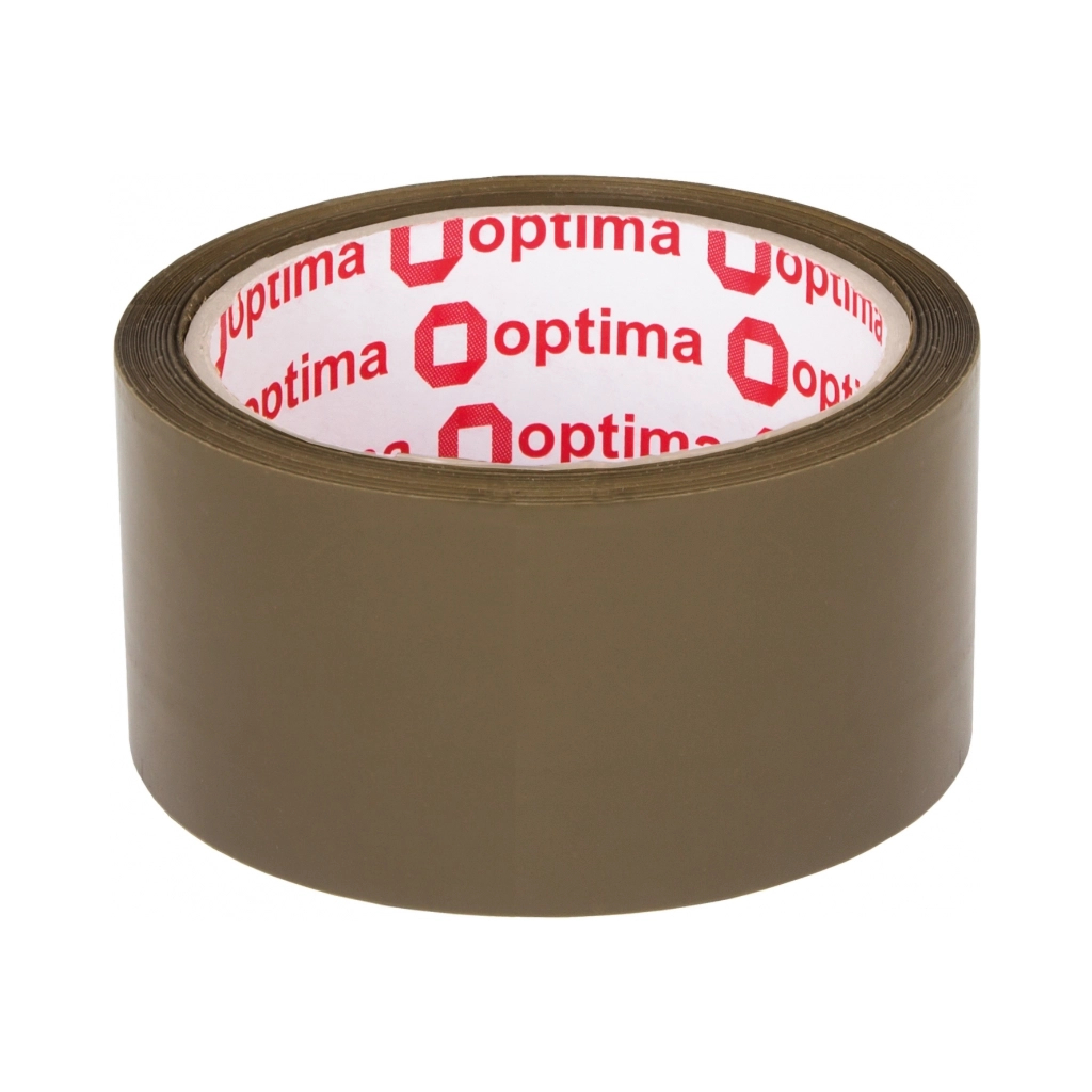 Скотч Optima 48 мм х 60 м х 40 мкм, коричневий (O45319)