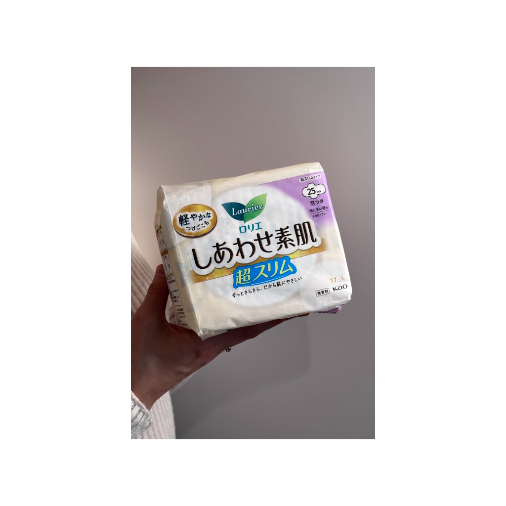Гігієнічні прокладки Kao Laurier Happy Skin Extra Heavy Day Use 17 шт (4901301378422)