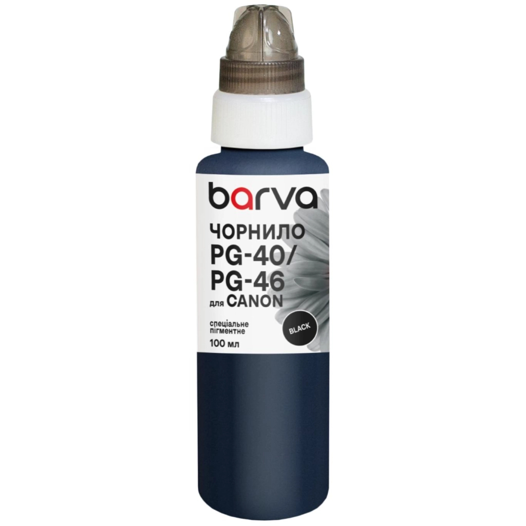 Чорнило Barva Canon PG-40/PG-46/PG-84 100 мл, special pigment, black (C40-294e)