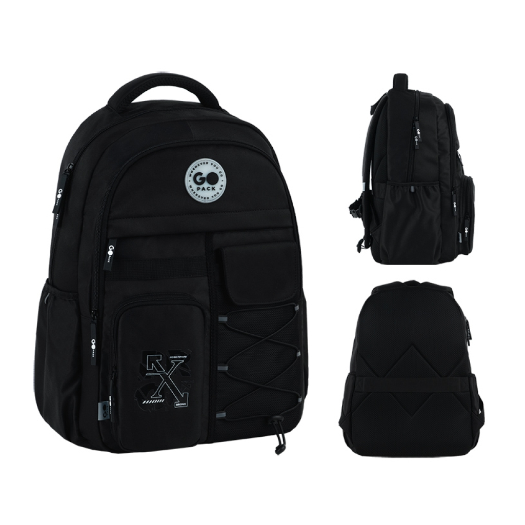 Рюкзак шкільний GoPack Education Teens 184 чорний (GO26-184L-3)