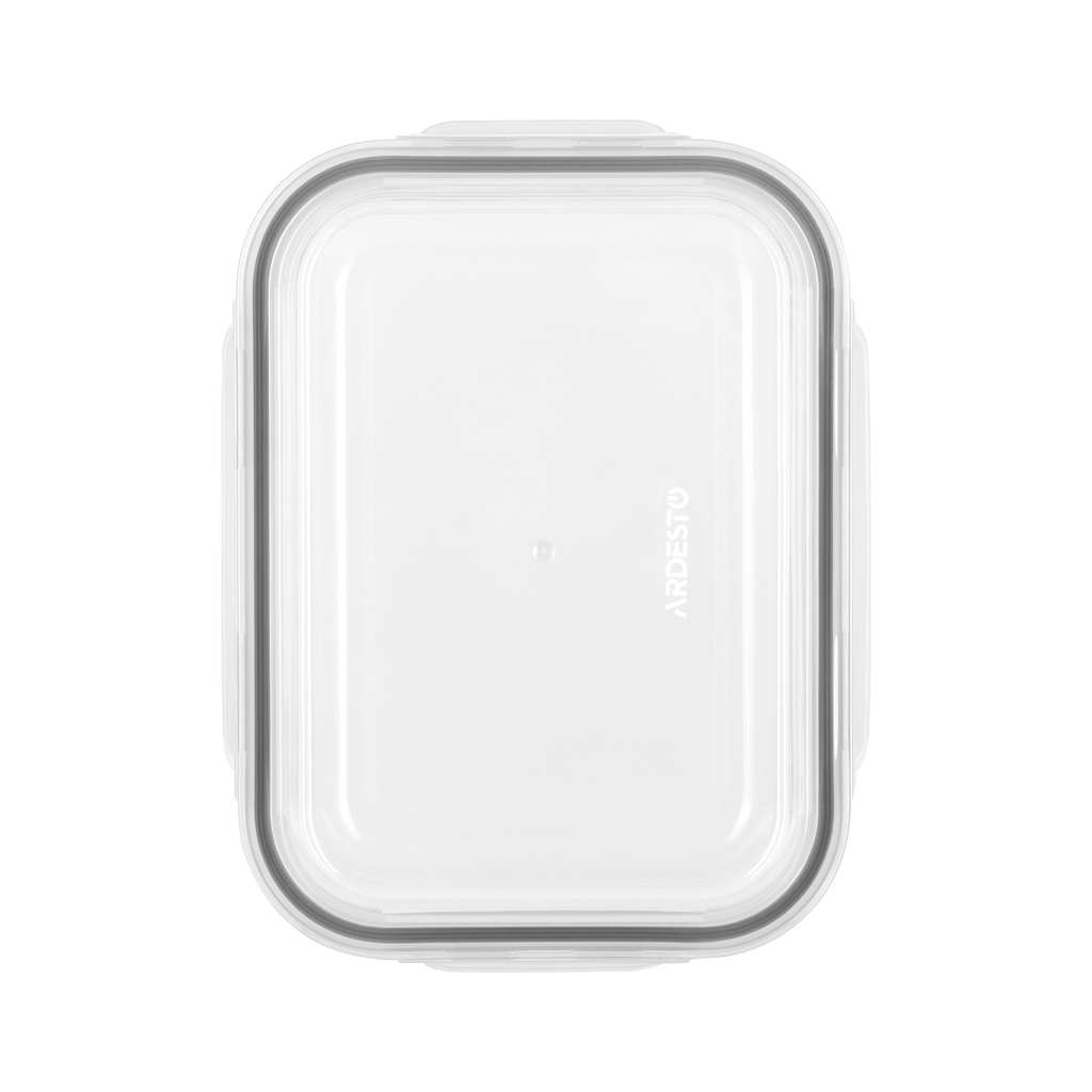 Харчовий контейнер Ardesto Gemini прямокутний, 1.5л, боросилікатне скло, прозорий (AR1215RCB)