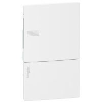 Switchboard Schneider Electric Mini Pragma 1 row/4 modules, internal, smoke door (MIP22104)