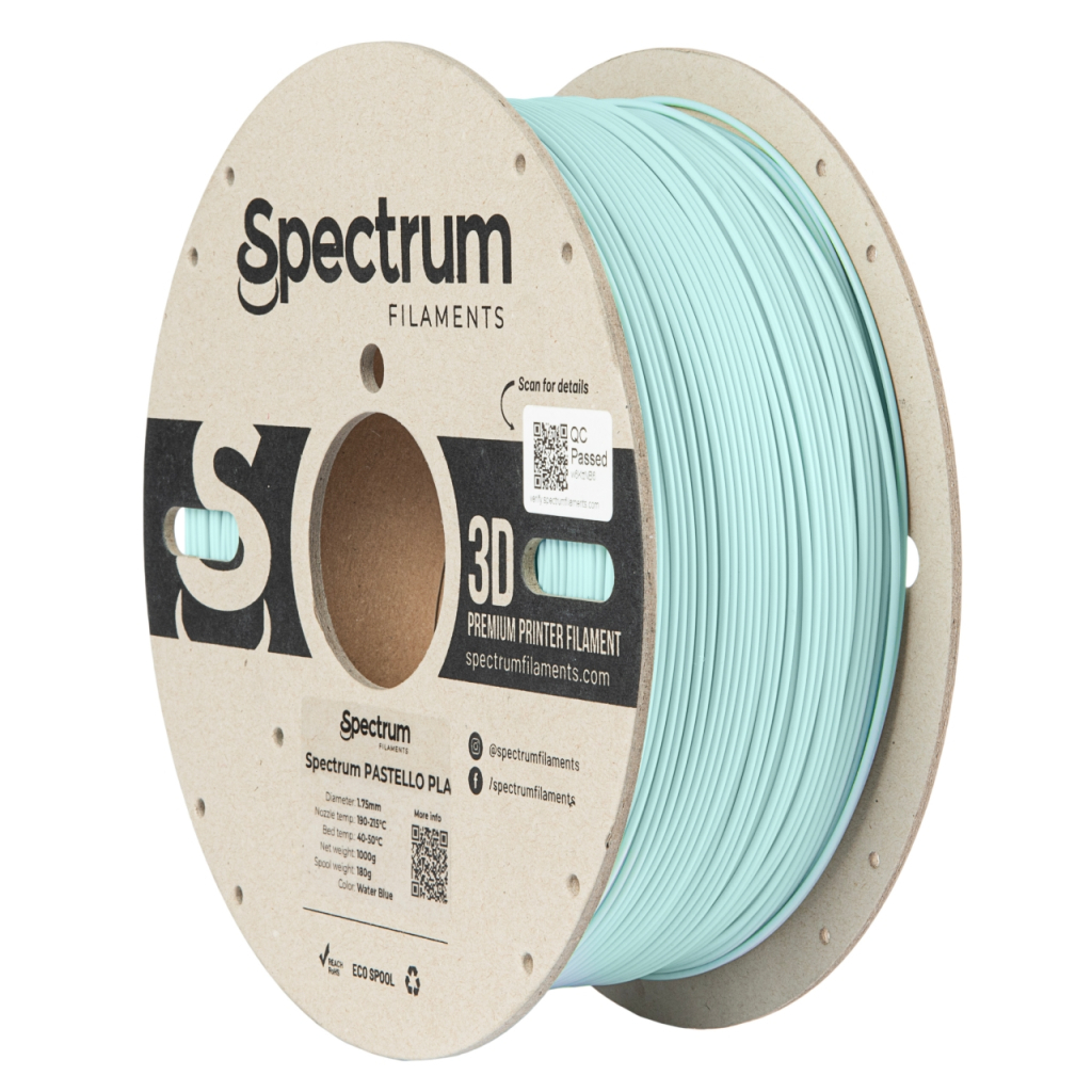 Пластик для 3D-принтера Spectrum PLA Pastello 1.75mm 1kg Blue, Water (80704)