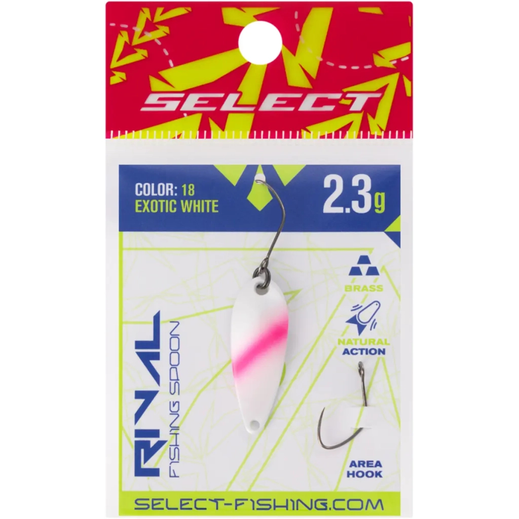 Блешня Select Rival 2.3g 30mm 18 Exotic White (1870.80.17) Блешня Select Rival 2.3g 30mm 18 Exotic White (1870.80.17)