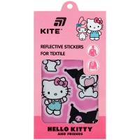 Sticker-sticker Kite set of reflective stickers for textiles Hello Kitty (HK25-114)