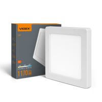 Lamp Videx DL6S 12W 3000K-4000K-6500K White (VL-DL6S-12CW)
