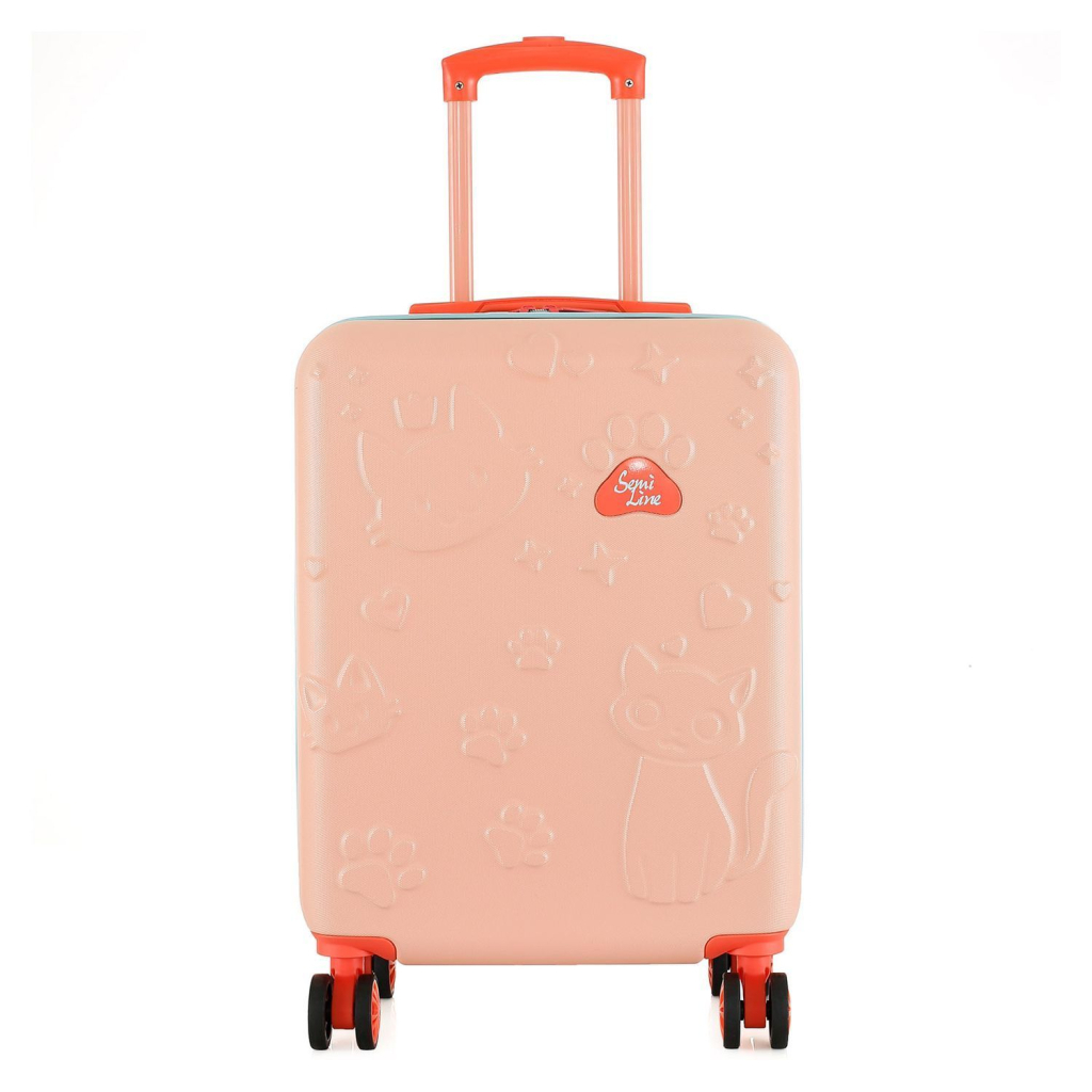 Валіза Semi Line 20" (S) Pink/Blue (T5884-2) (DAS303614)