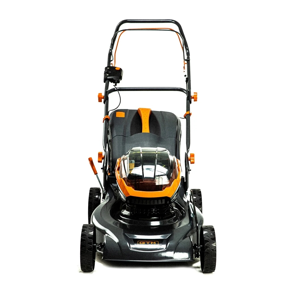 Газонокосарка GTM акумуляторна, 2×18V, 48см, висота 30–80мм, 70л, самохідна (без АКБ і ЗП) (BLM48-SP_BARE TOOL)